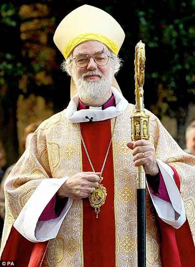 Archbishop of Canterbury Dr Rowan Williams has attacked the Government for treating religious believers as 'oddities'