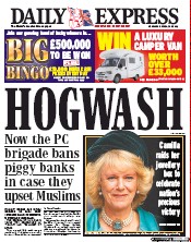 express front page