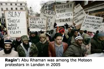 london ;motoons protests